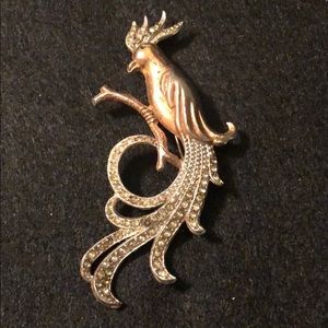 Vintage | Peacock Brooch